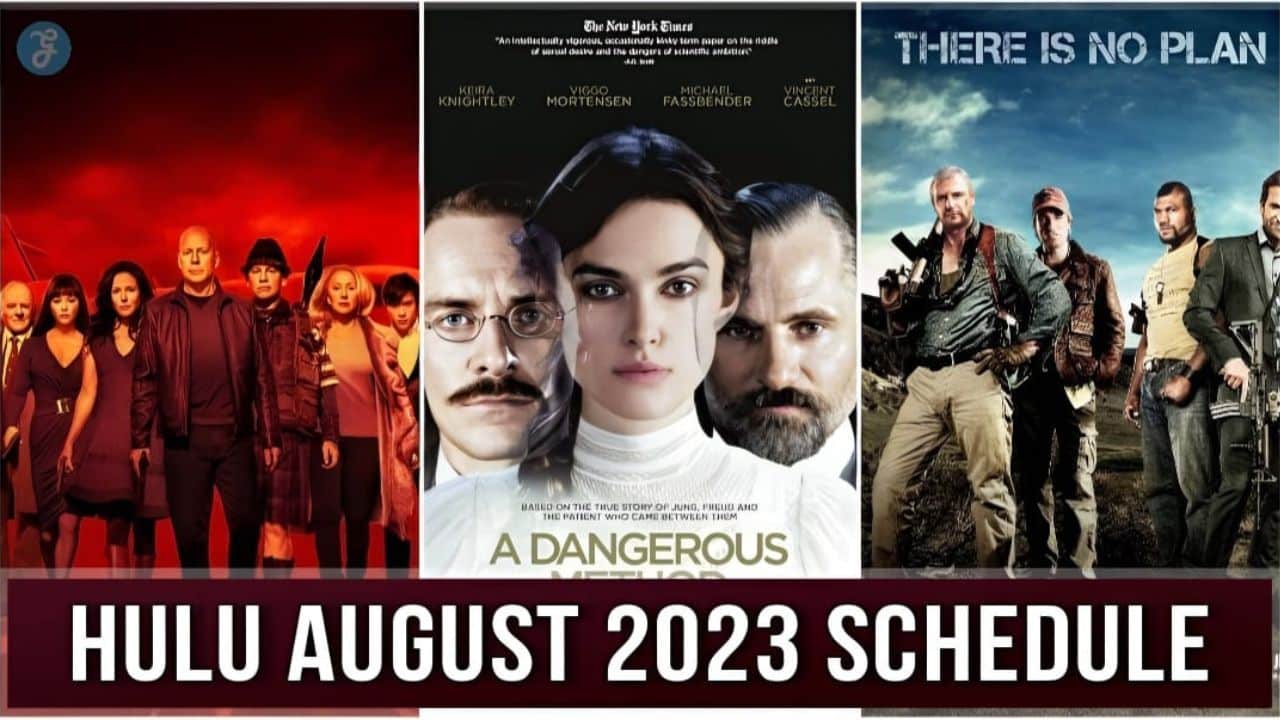 Hulu August 2023 Schedule
