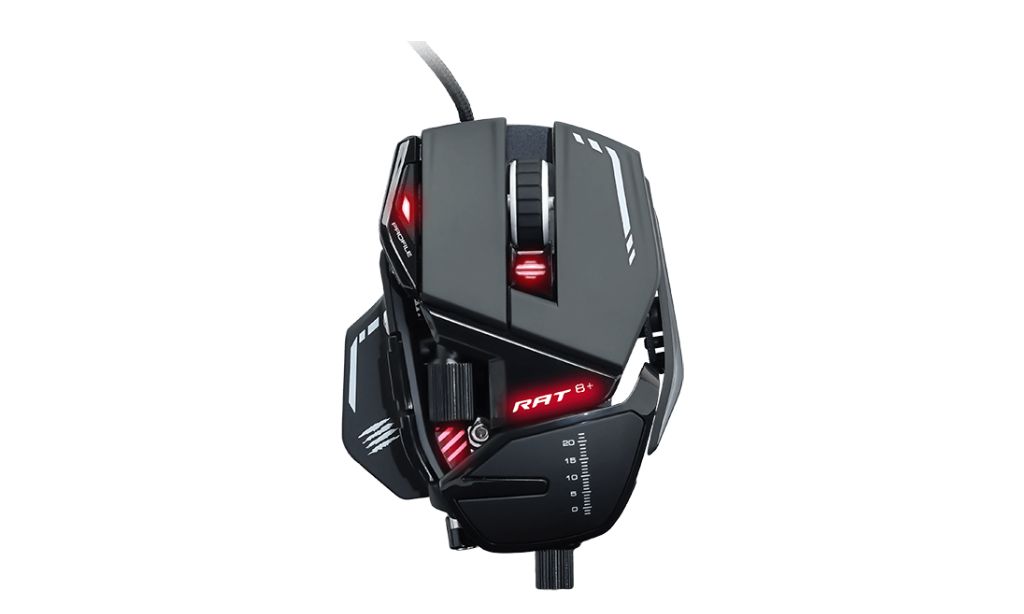 Mad Catz R.A.T. 8+ Adjustable Wired Gaming Mouse