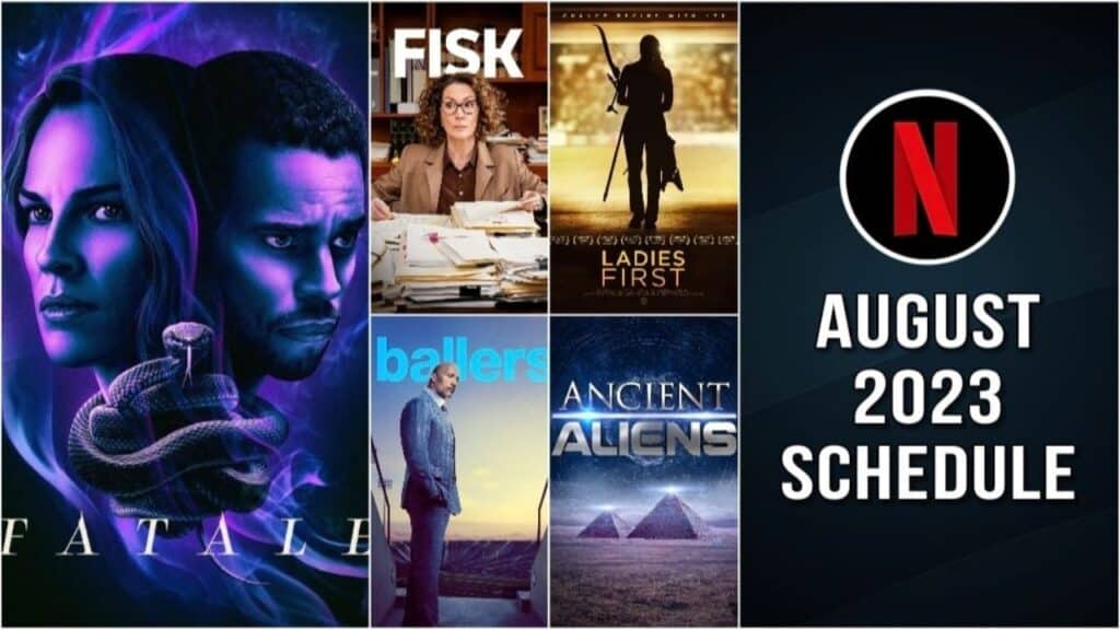 Netflix August 2023 Schedule