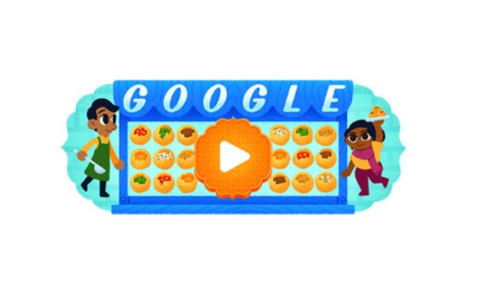 Google Doodle celebrates Pani Puri