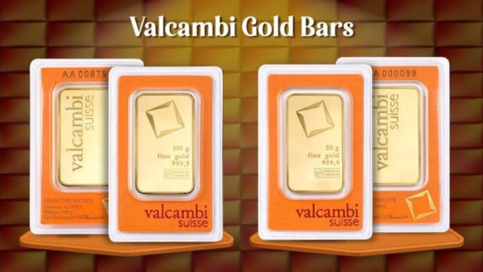 Valcambi Gold Bar