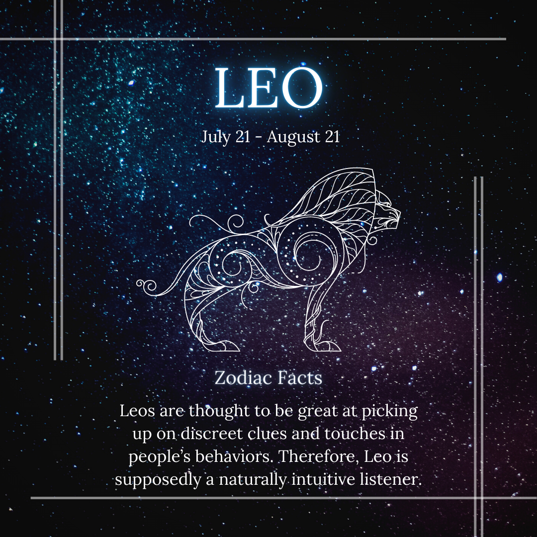 leo zodiac facts