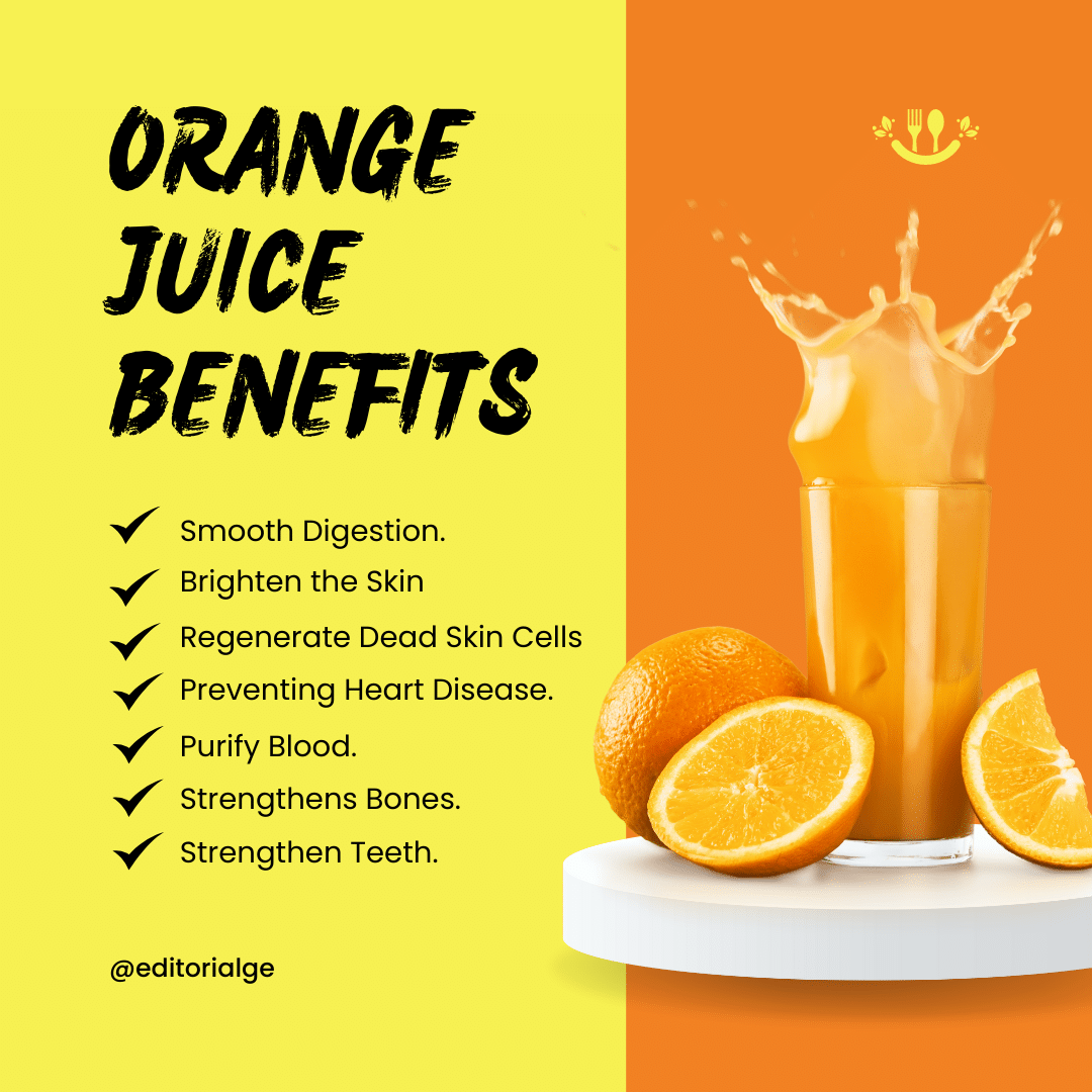 benefits of orange juice