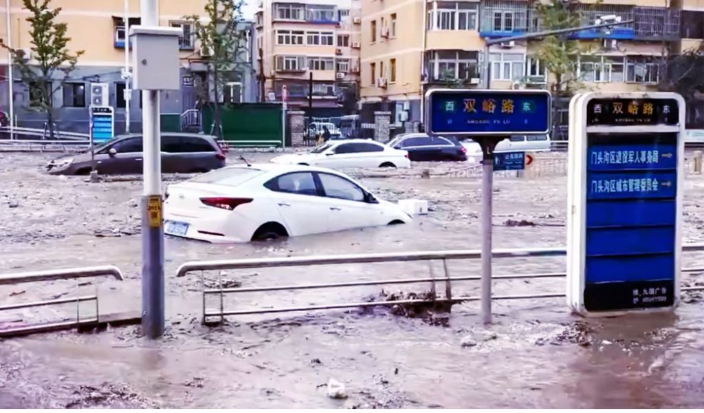 Floods in Chinese Capital