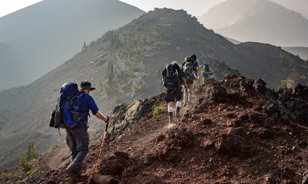 Hiking to Havasu Falls