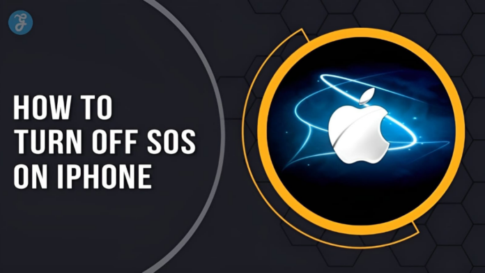 How to Turn Off Sos on Iphone