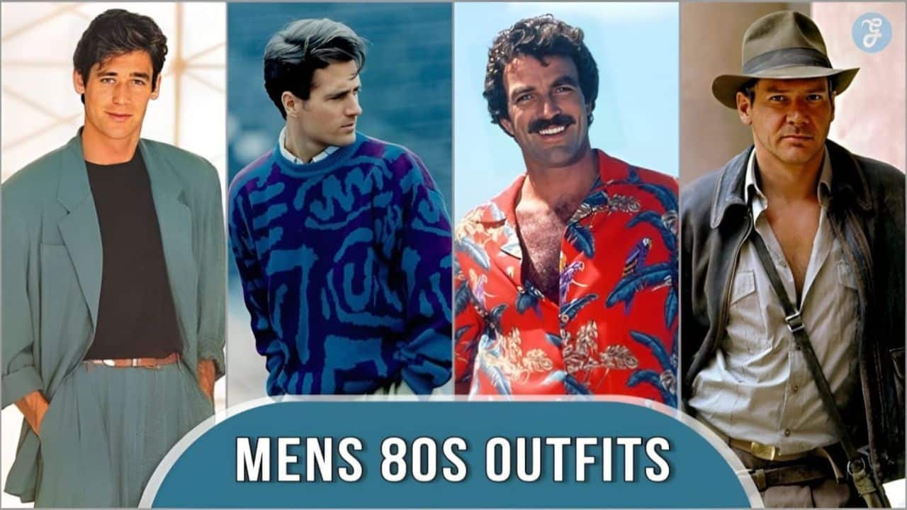 mens 80s outfits