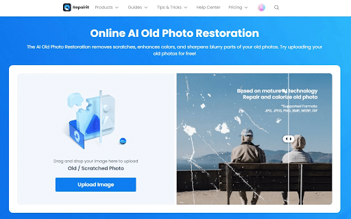 Old Photos Restoration Online Free