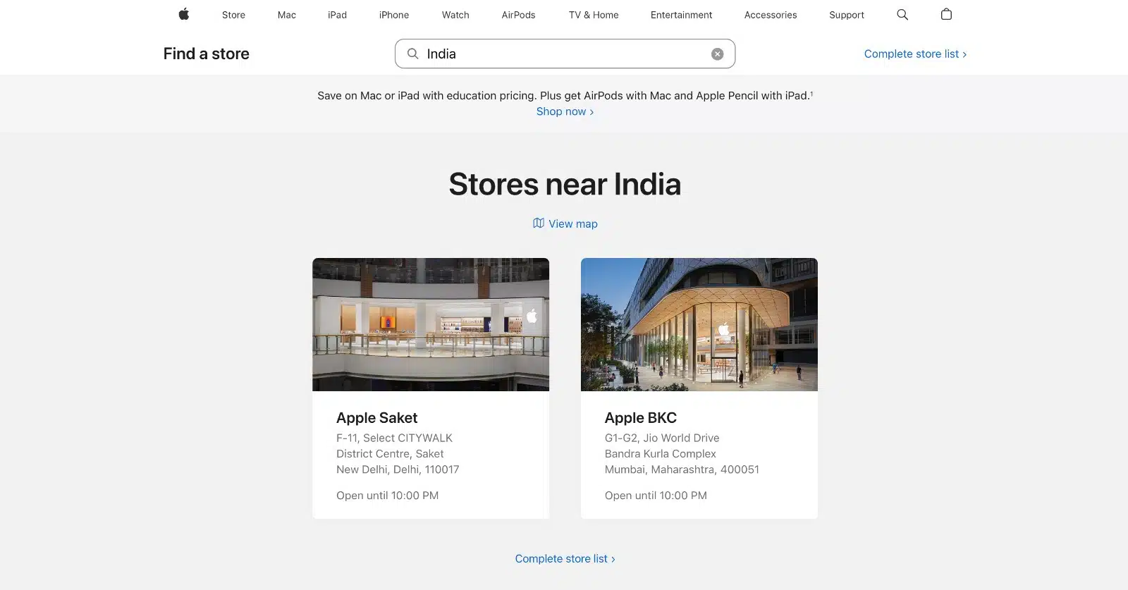 recommended stores to get apple iphone 15 in india