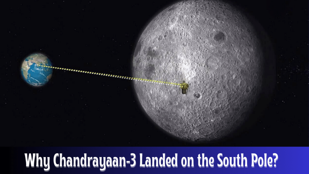 why chandrayaan 3 landed on south pole