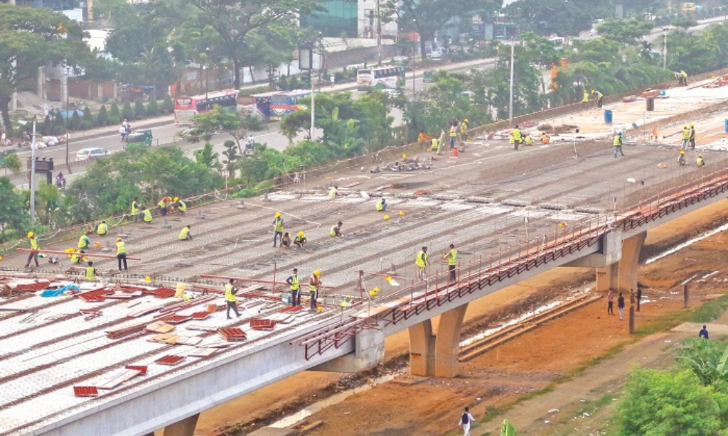Dhaka Elevated Expressway Construction