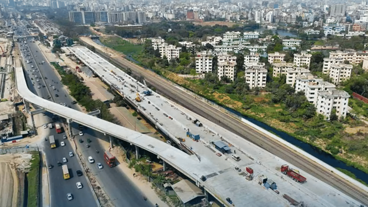 Dhaka Elevated Expressway Route Map