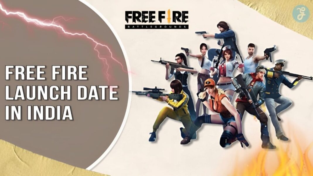 free fire india launch date time in india 2023