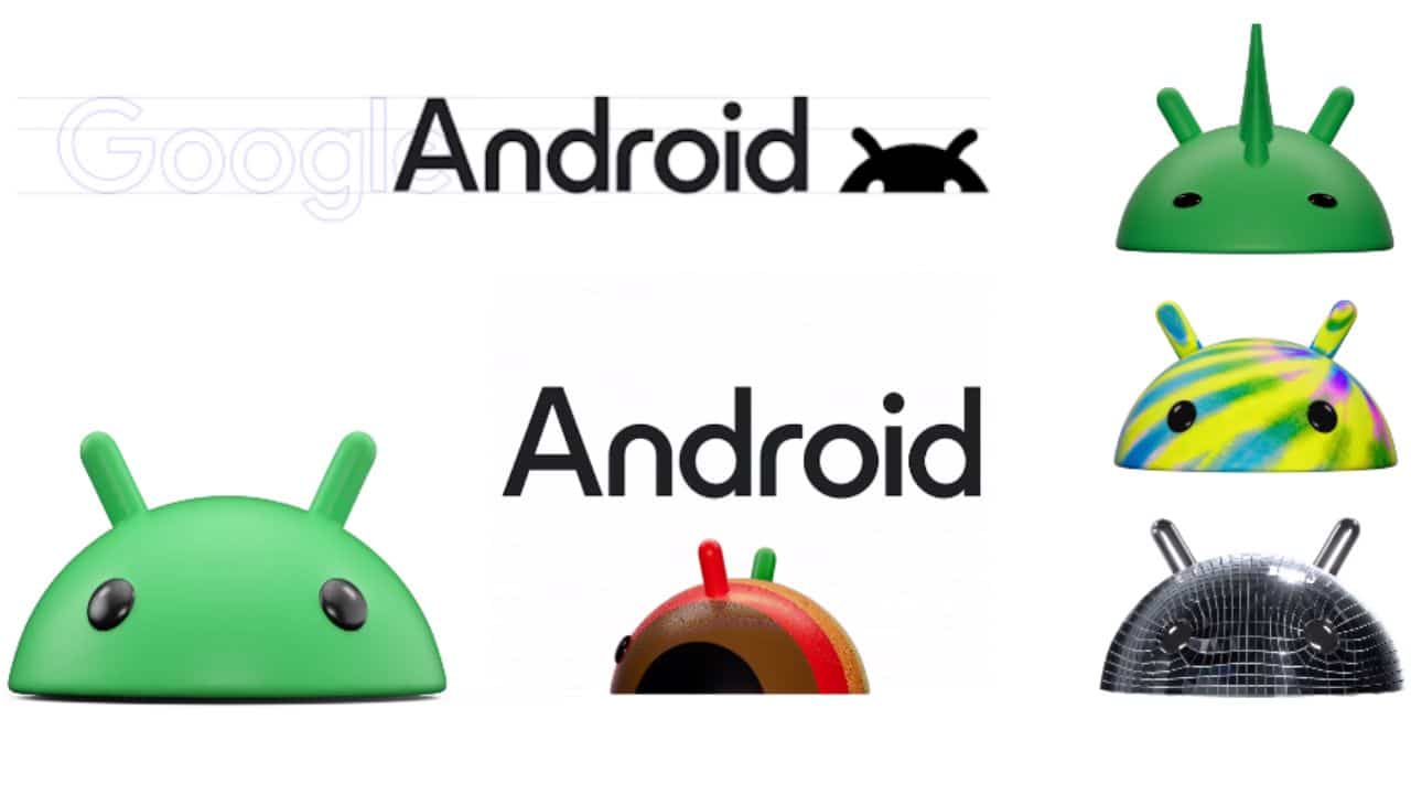 Google New Android Logo and At a Glance Widget