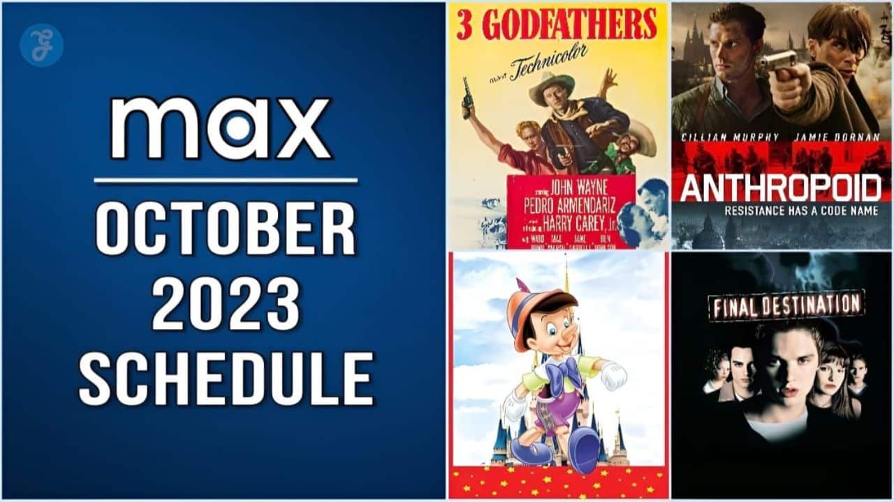 Hbo max October 2023 schedule