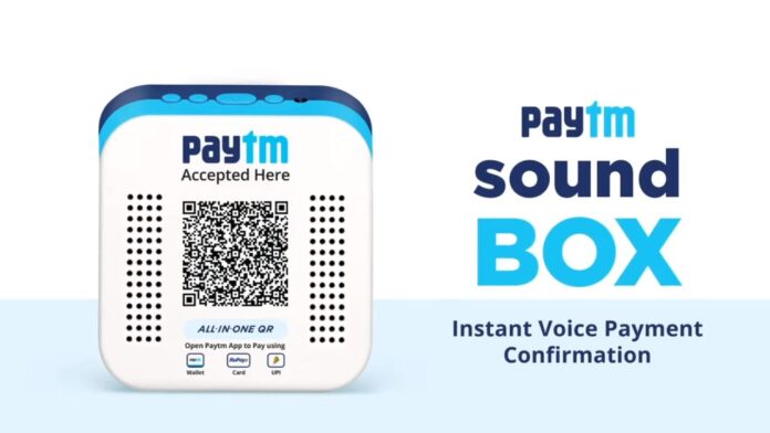Paytm Launches Speaker POS Terminal