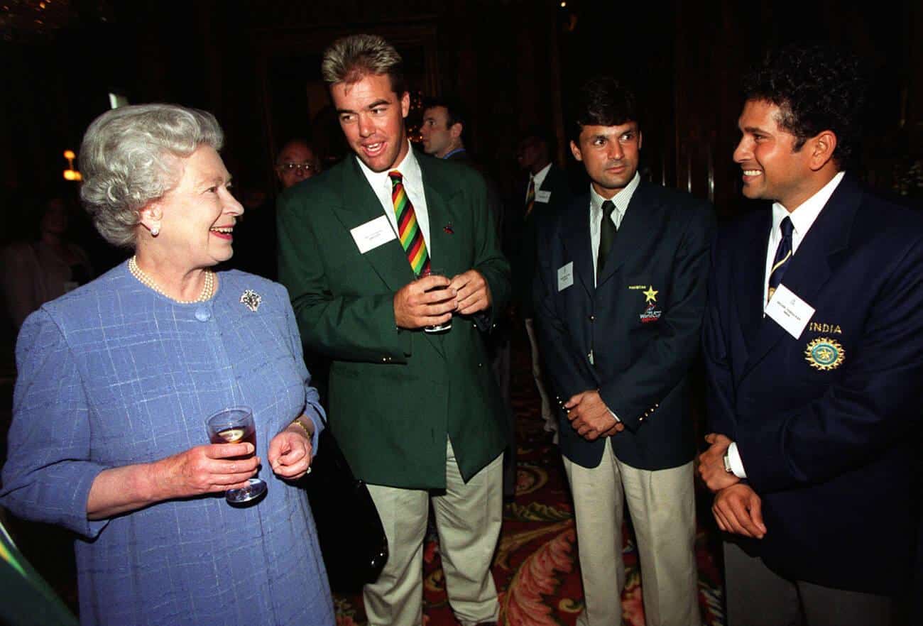 heath streak with british queen