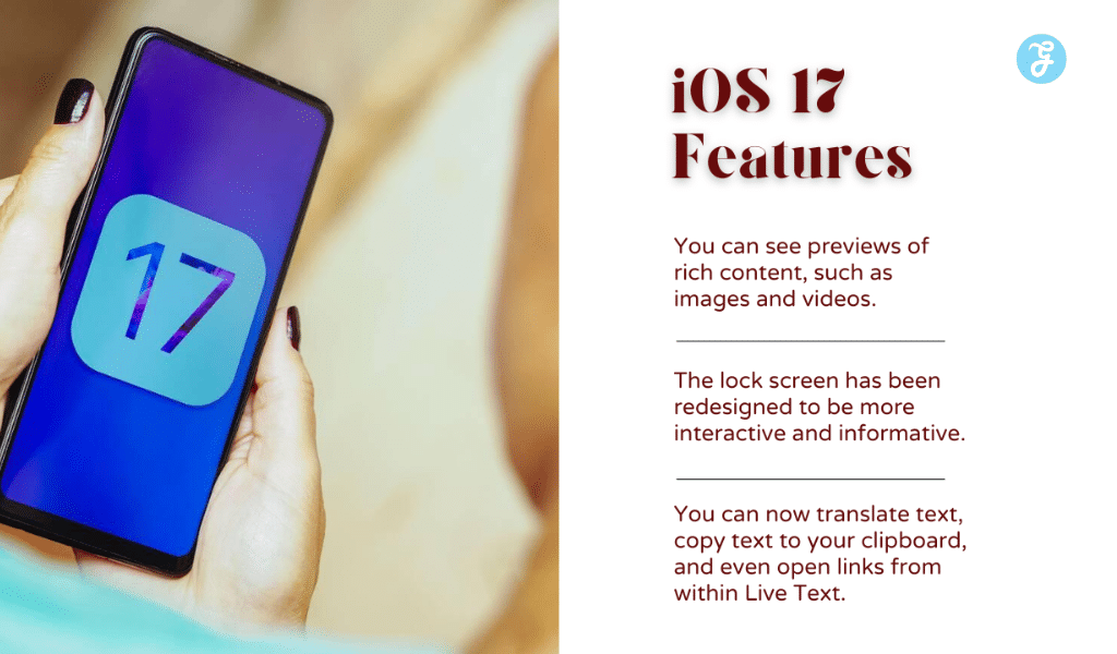 ios 17 features