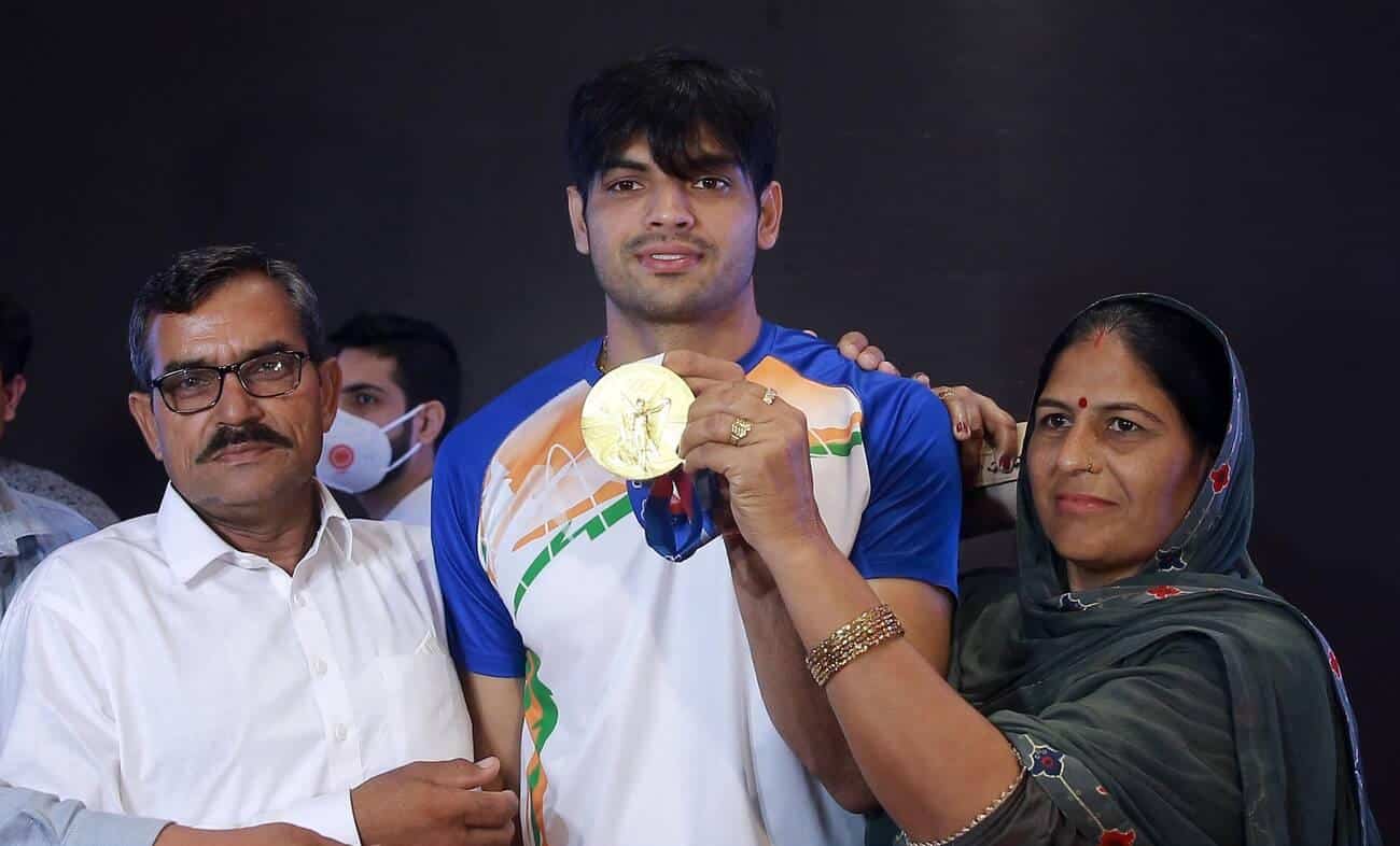 parents of neeraj chopra