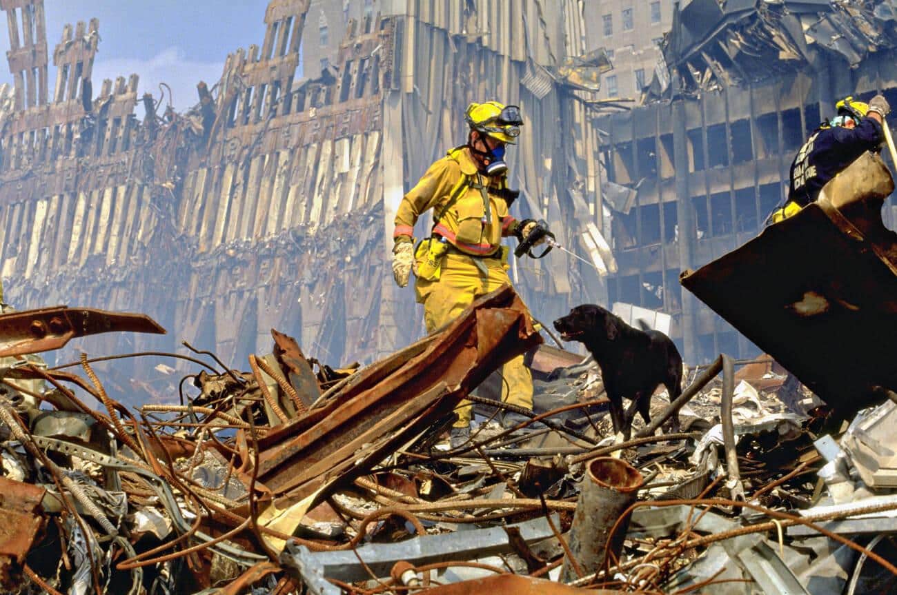 9/11 terror attack damage