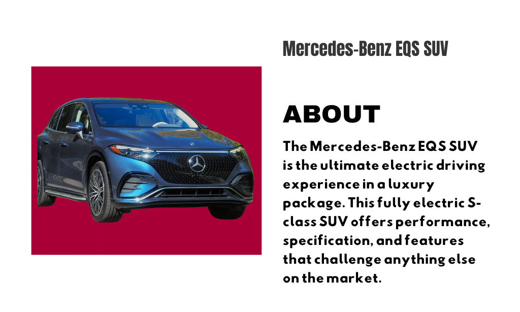 About Mercedes-Benz EQS SUV
