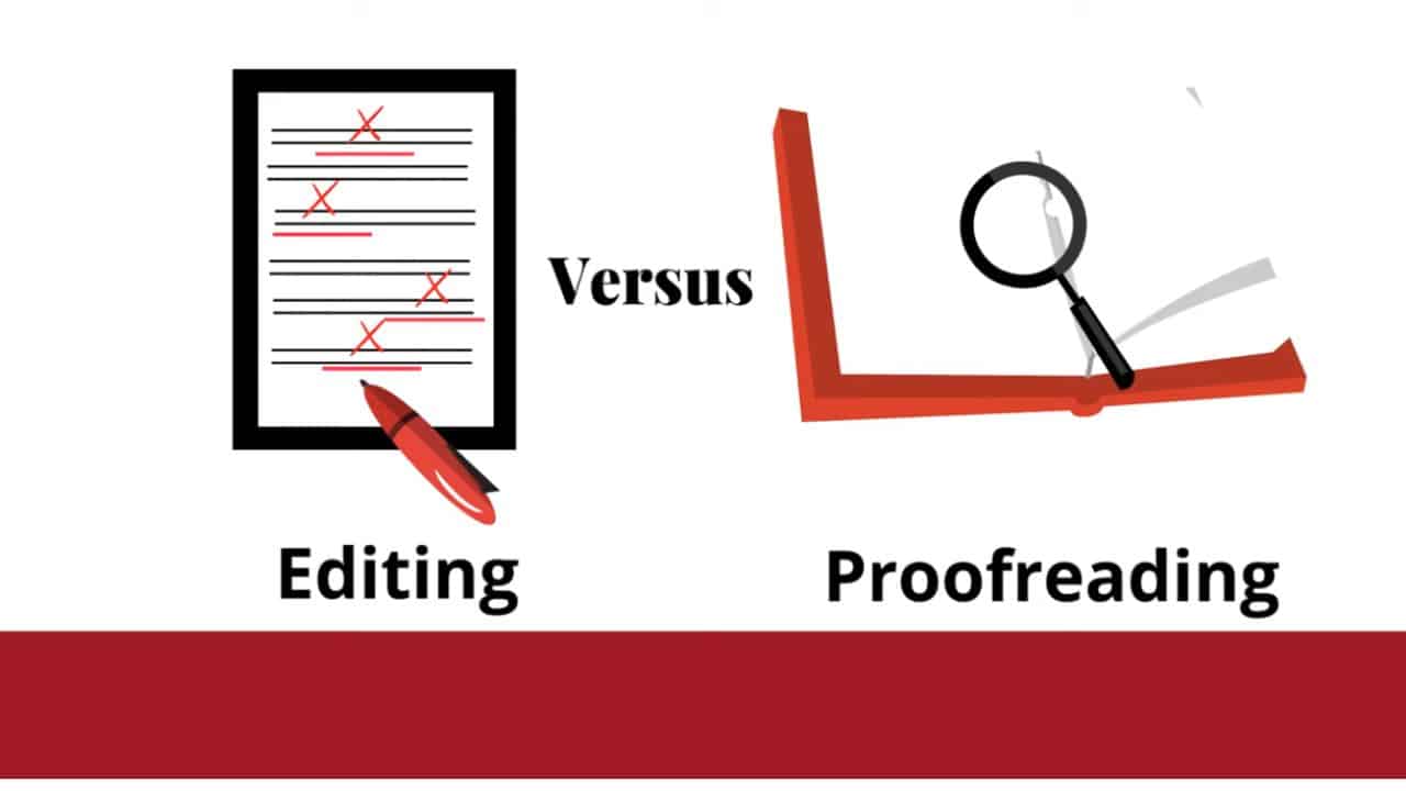 difference between copyediting and proofreading