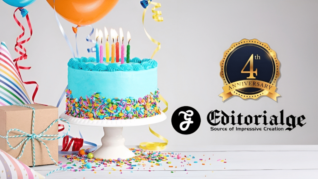 editorialge 4th anniversary