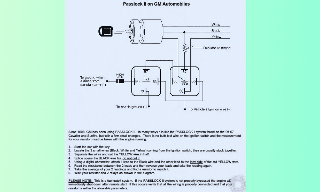 GM Passlock Bypass