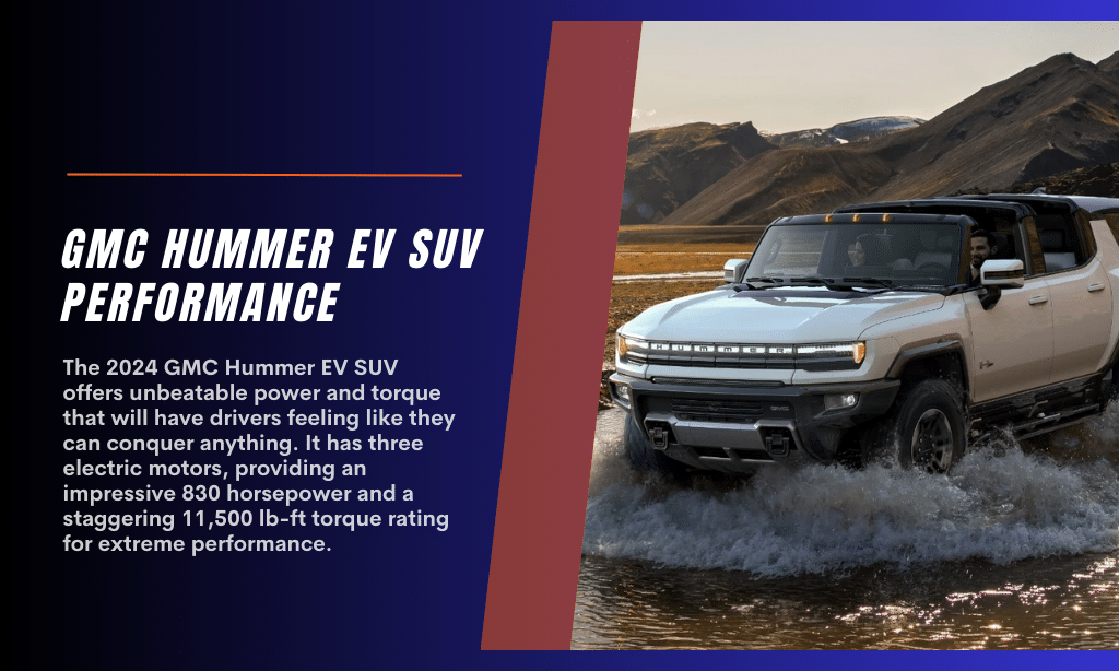 GMC Hummer EV SUV Performance