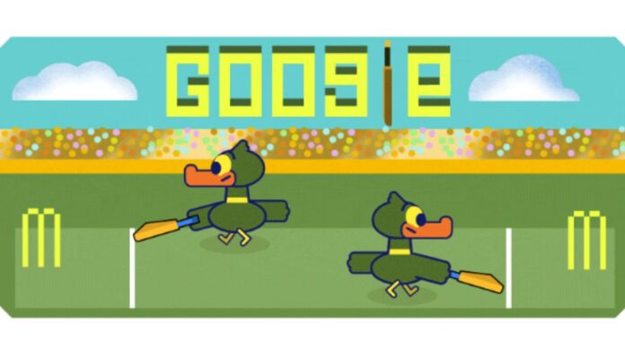 Google Doodle Celebrates ICC Cricket World Cup 2023