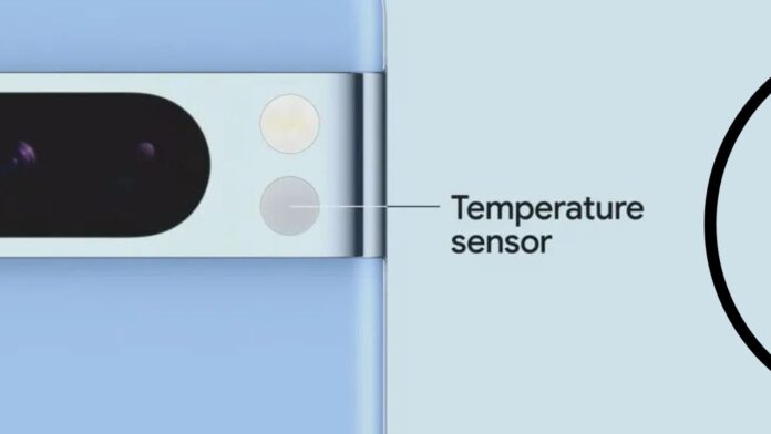 Google Pixel 8 Pro Temperature Sensor