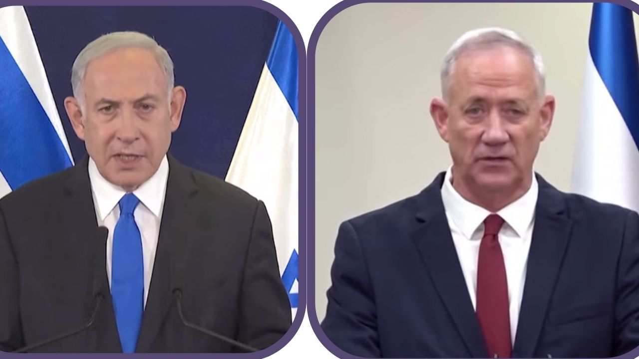 Israel Netanyahu Gantz Unity Government Gaza Crisis
