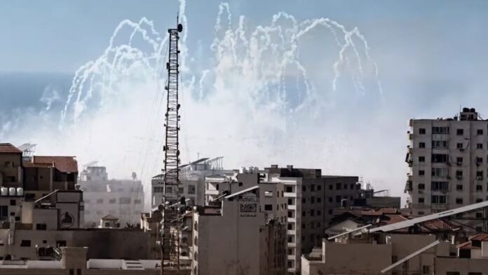 Israel White Phosphorus Gaza Civilian Risk