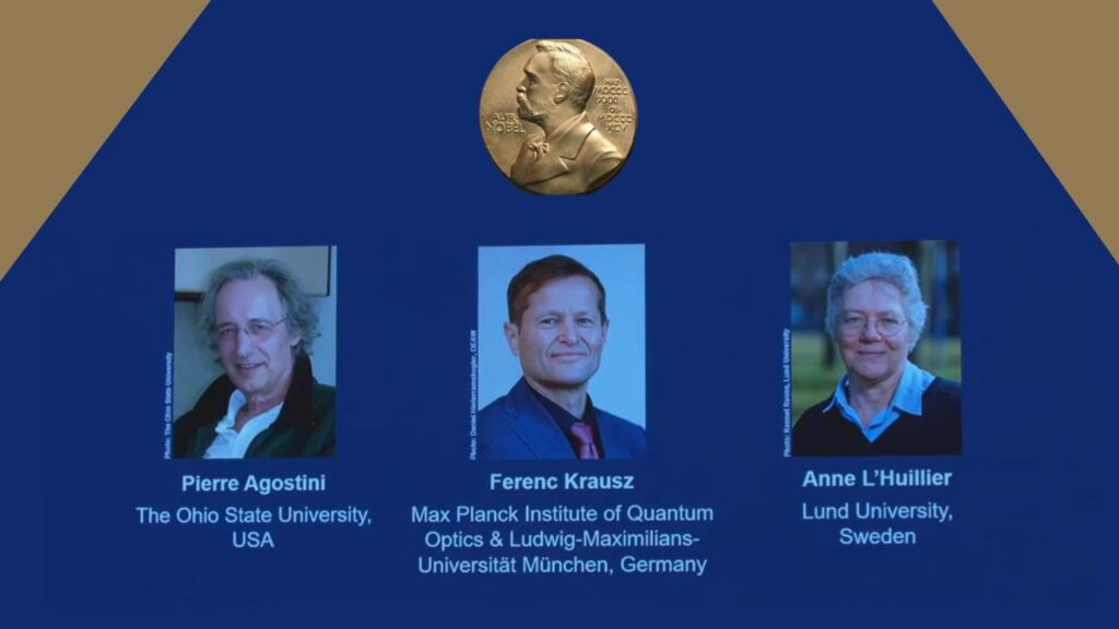 Nobel Prize 2023 in Physics