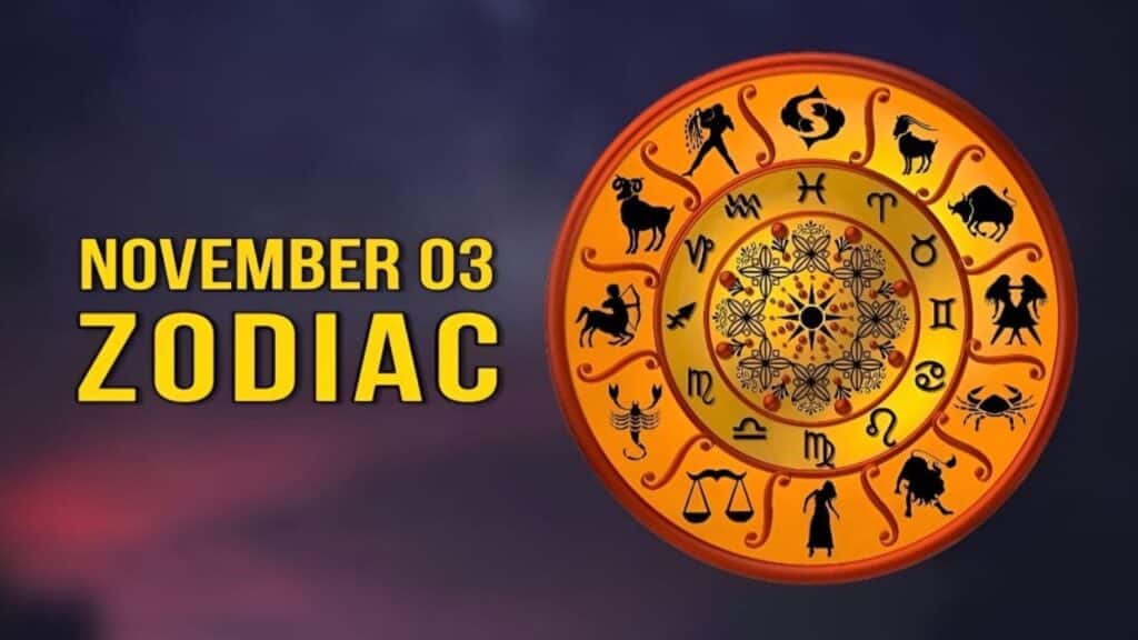 November 3 Zodiac
