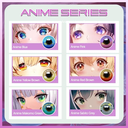 Perfect Anime Contacts
