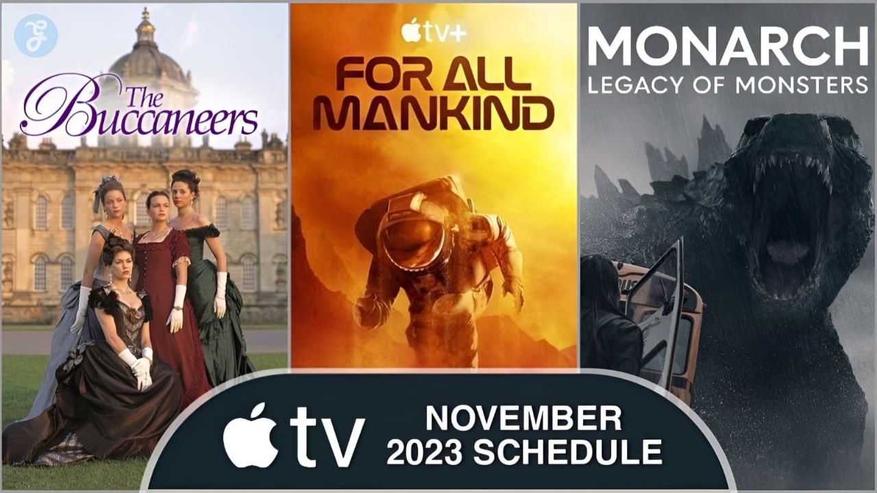apple tv November 2023 Schedule