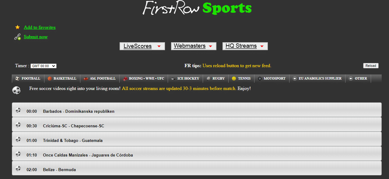 firstrowsports