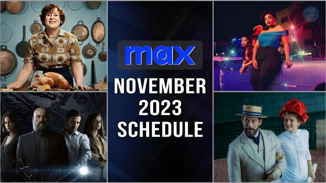 max November 2023 schedule