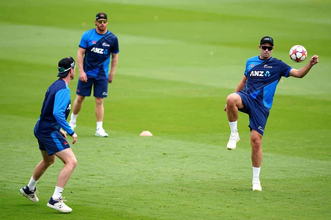 new zealand cricket team practice session