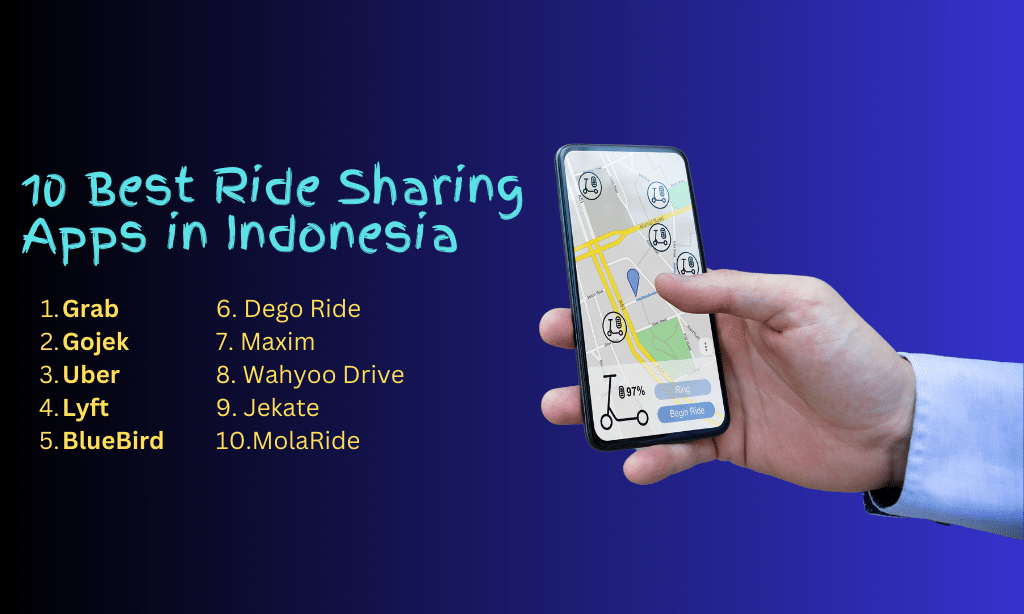 10 Best Ride Sharing Apps in Indonesia