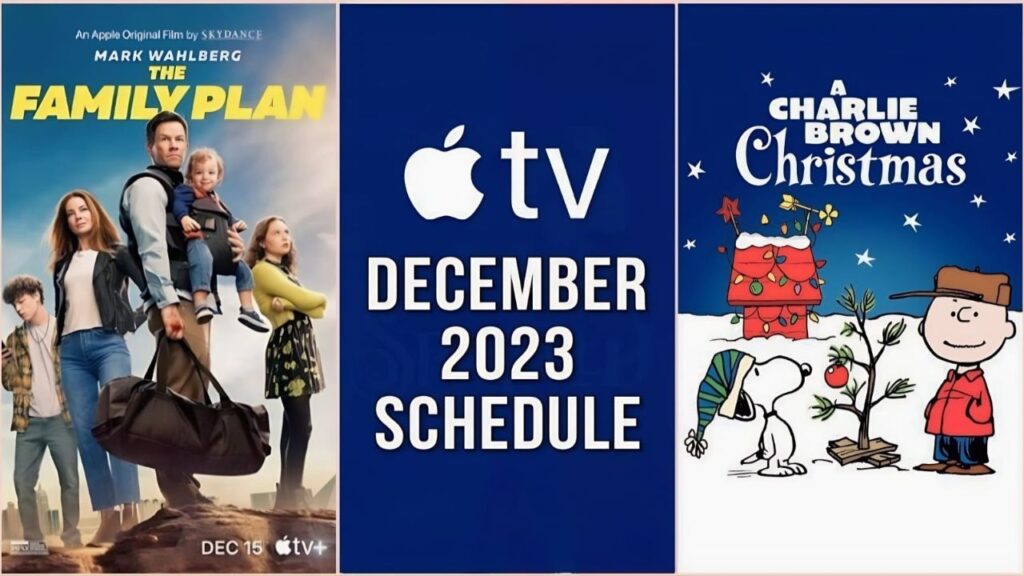 Apple TV December 2023 Schedule