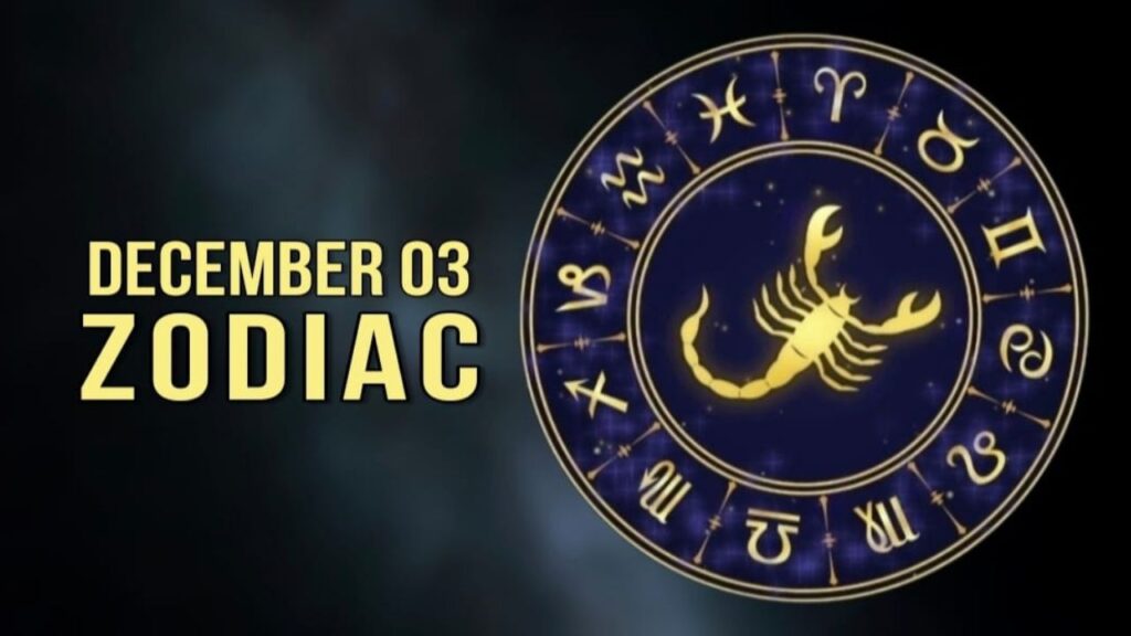December 3 Zodiac