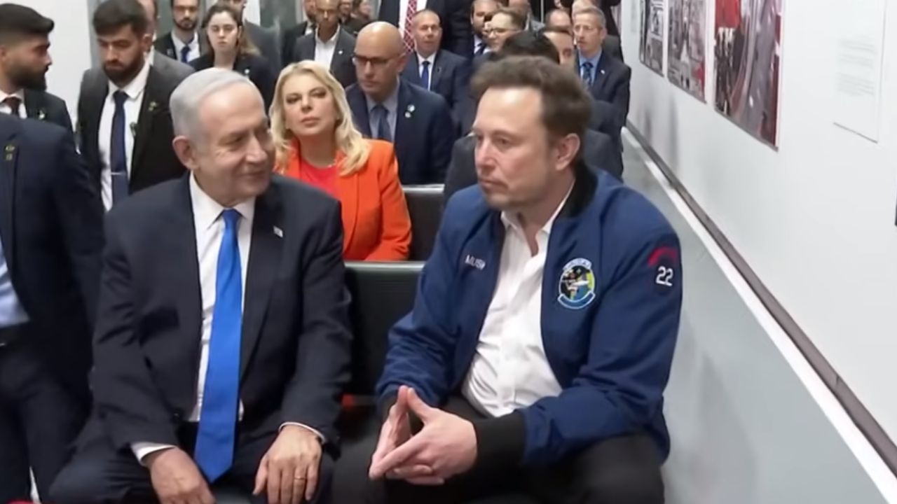 Elon Musk Meets Benjamin Netanyahu Israel
