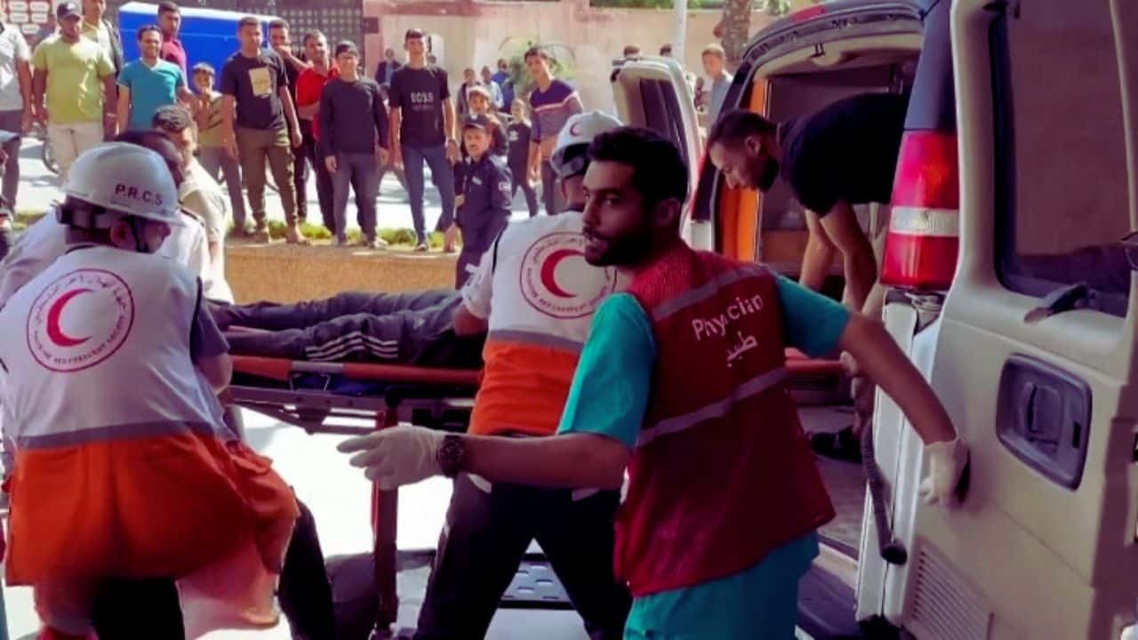 Gaza Hospitals Desperate for Supplies as Israeli Airstrikes Bring Chaos