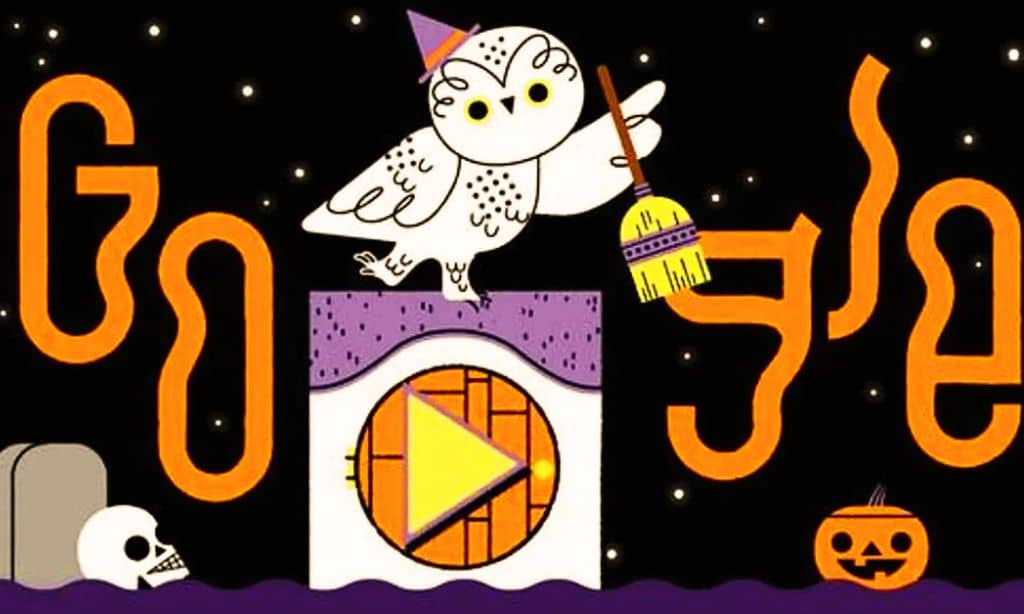 Google Doodle Halloween Games