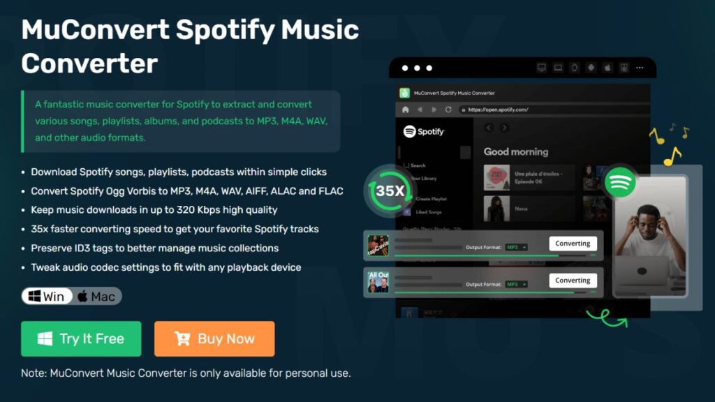 MuConvert Spotify Music Converter