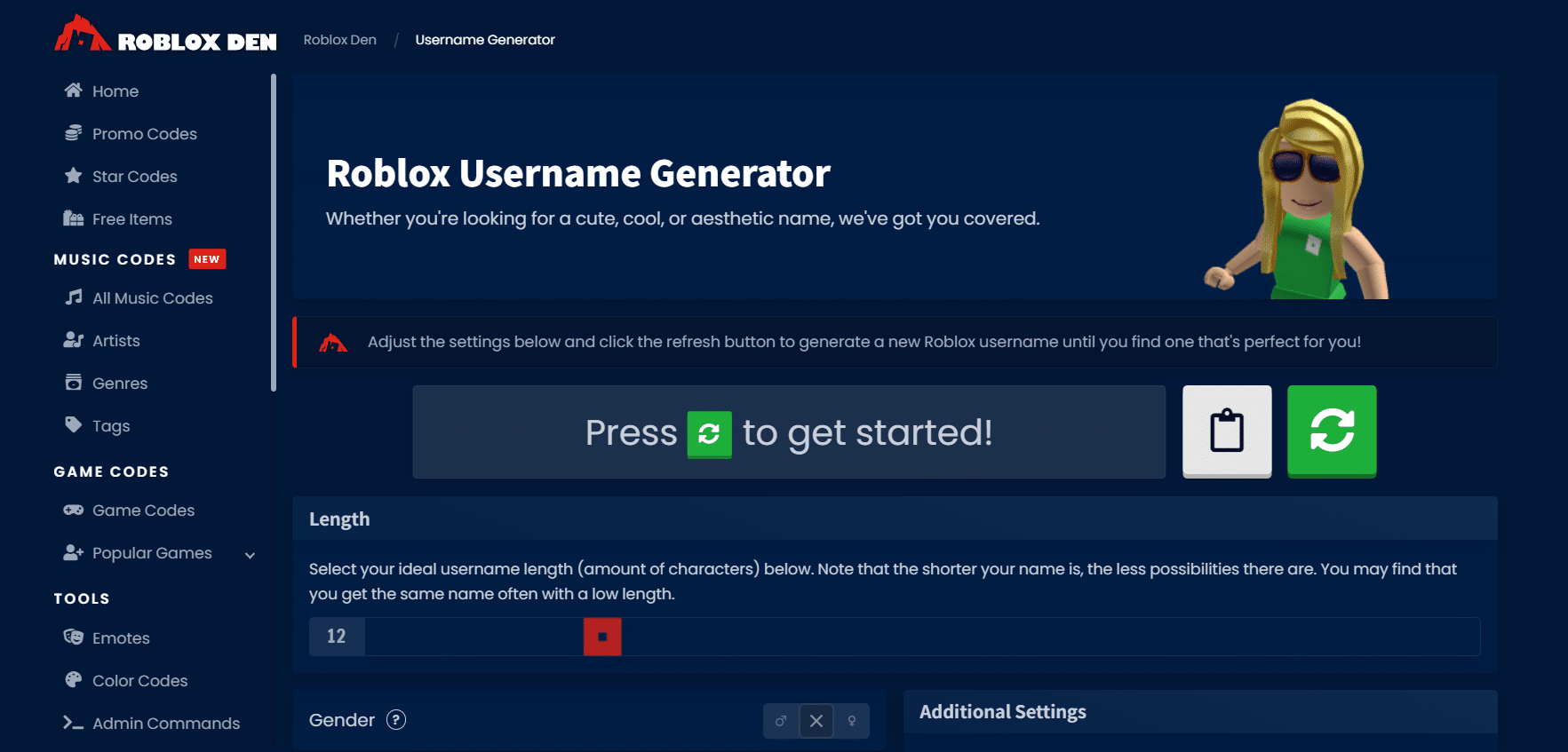 roblox username generator