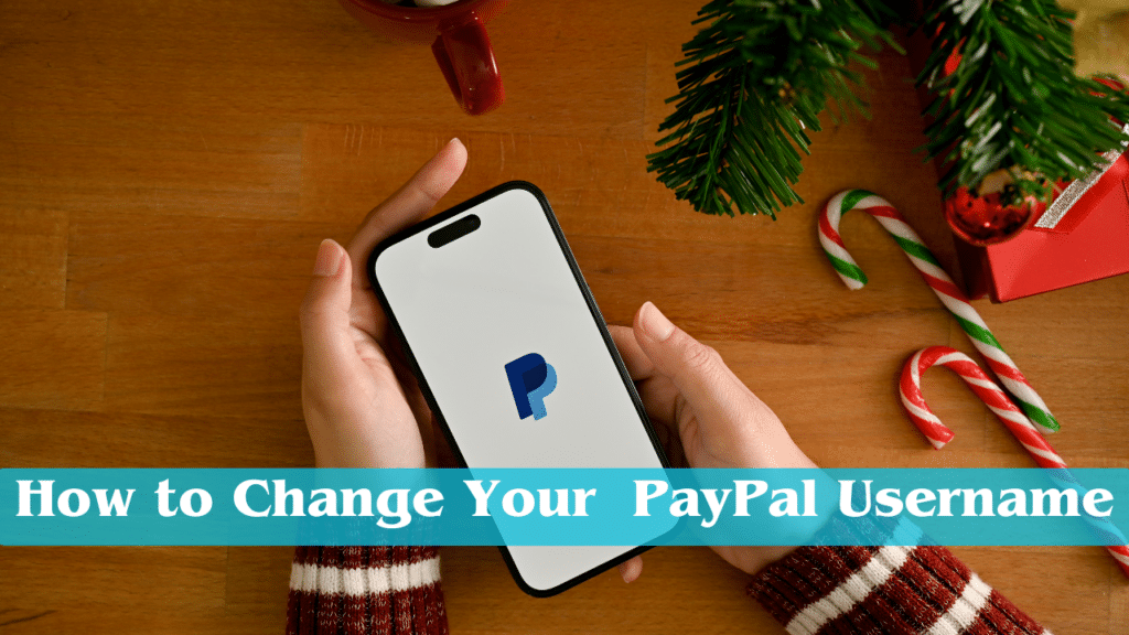 how to change your PayPal username