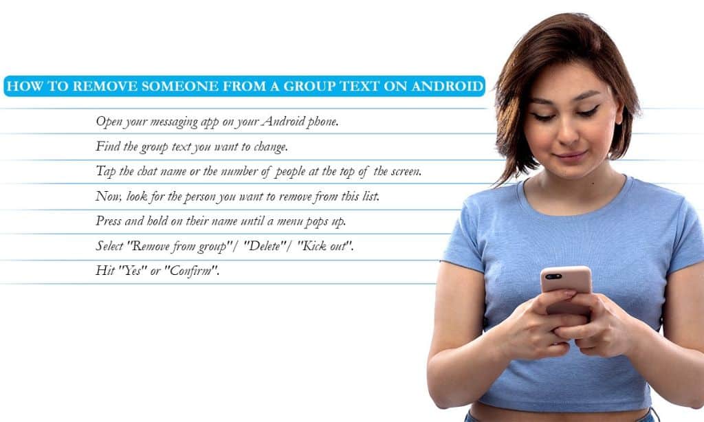 How to Remove Someone From a Group Text on Android